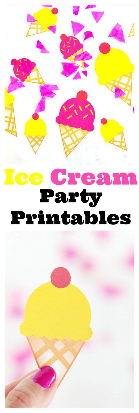 ice cream party printables party printables diy sundae bar