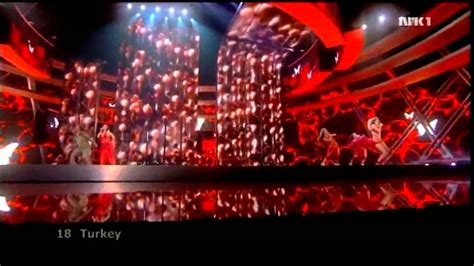 hadise dum tek tek final eurovision 2009 youtube