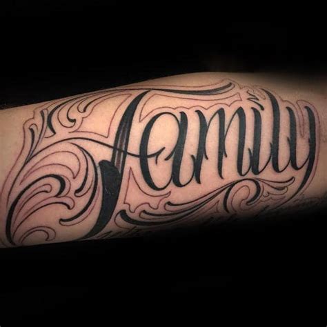 word family tattoo designs family tattoos wild country fine arts    family