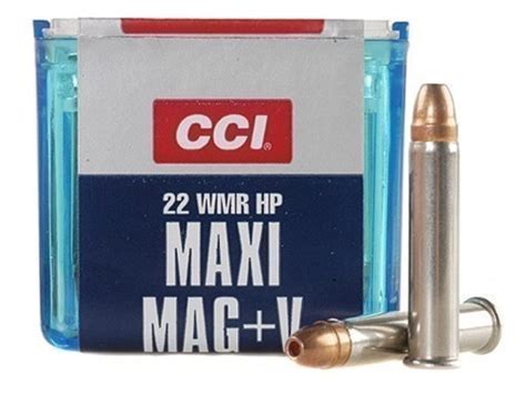 cci maxi mag v ammo 22 winchester mag rimfire wmr 30 grain jacketed