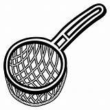 Clipart Strainer Sieve Clip Strain Kitchen Lineart Cliparts Sieb Icon Cartoon Svg Water Esl Clipground Library Tap Vocabulary Kids Vector sketch template