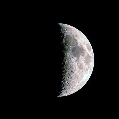 moon waxing crescent  stock photo public domain pictures