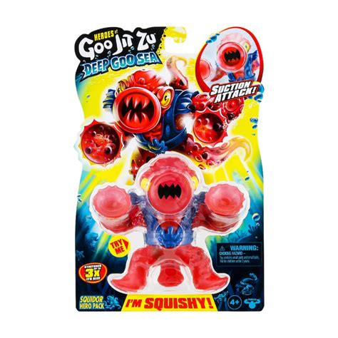 heroes  goo jitzu series  deep goo sea hero pack assorted toys