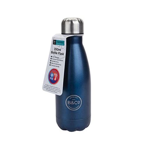 bco ml reusable bottle metallic blue rspb shop