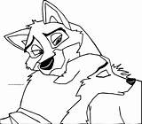 Balto Wecoloringpage sketch template