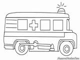 Mewarnai Ambulance Ambulan Animasi Ambulans Medsos Kini Pemadam sketch template