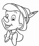 Pinocchio sketch template