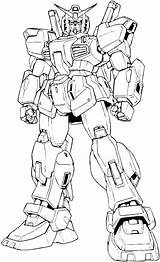 Coloring Gundam Mecha Pages Mk Lineart Ii Nicepng sketch template