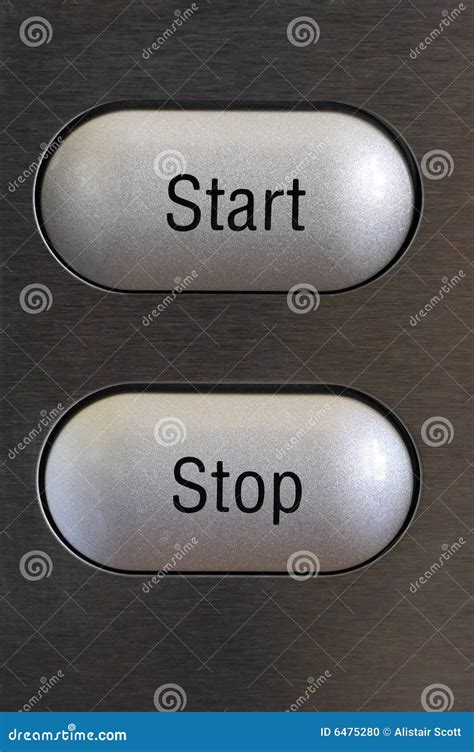 stop start buttons   royalty  stock   dreamstime