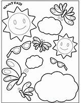 Coloring Crayola Pages Summer Sunny Daze Tool Color Printable Sheets Print Pattern Comments Drawing sketch template