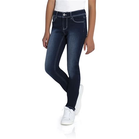 jordache girls super soft stretch skinny jeans regular walmartcom walmartcom
