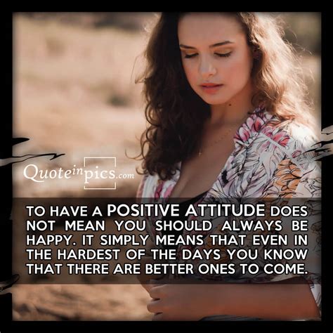 positive attitude  means