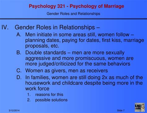 Ppt Gender Roles And Relationships Powerpoint