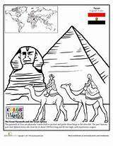 Egypt Coloring Ancient Ayers Rock Map Pages Education Geography Lapbook Story Egyptian Worksheet 305px 49kb Choose Board sketch template