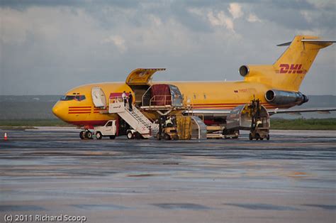 dhl cargo plane curacao airport richard scoop flickr