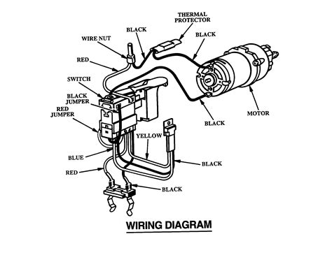 wiring diagram  sears craftsman radial arm  craftsman radial arm    owner