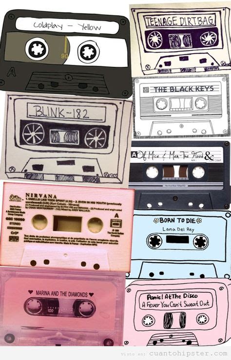 cassettes indie  fondo musica fondos de pantalla del telefono