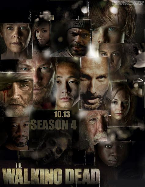 The Cast Of Season 4 The Walking Dead Pinterest