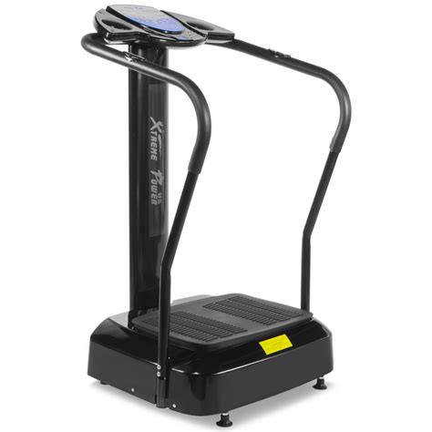 xtremepowerus  slim full body vibration platform exercise machine