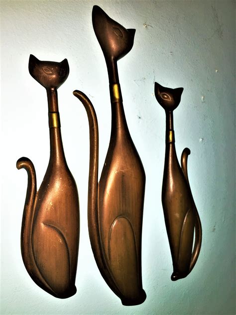 Sexton Siamese Cats Wall Plaques Complete Set Of 3 Etsy