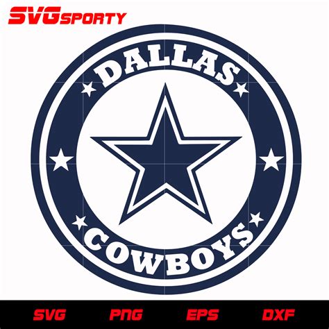 dallas cowboys logo svg nfl svg eps dxf png digital file svg sporty