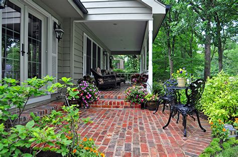 landscaping  brick patios