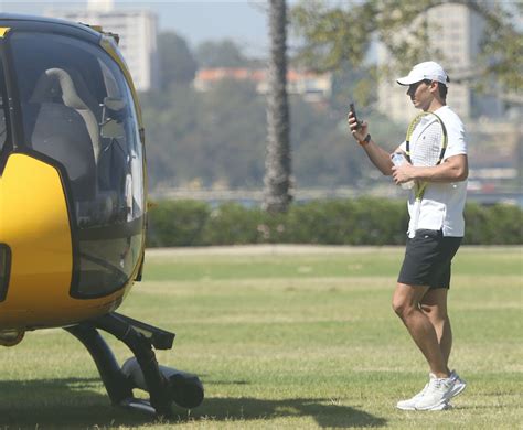 rafael nadal goes for helicopter drive in perth with team