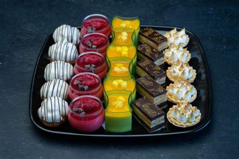 Fancy Mini Desserts Platter Small Porto S Bakery