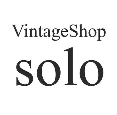 Contact Vintageshop Solo