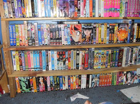 my updated vhs anime collection part 4 by lonewarrior20 on deviantart