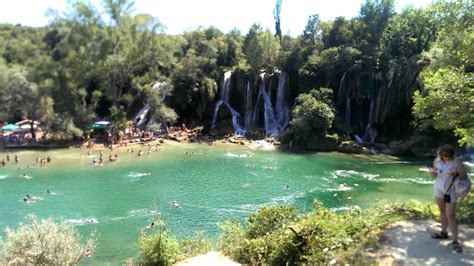 waterfalls kravice bosnia  herzegovina    youtube