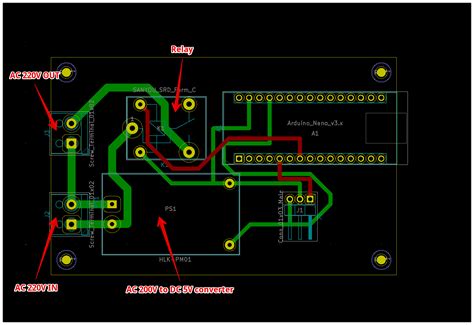 pcb design     place  ac traces   arduino pcb electrical engineering stack