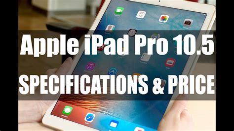 apple ipad pro  specification features  price youtube