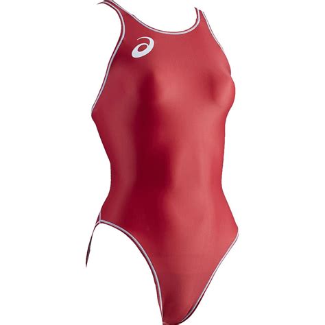 asics swimwear regular asl101 spurtex fina dark red 26 japan size 120