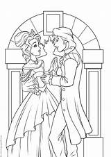 Prinz Prinzessinn Ausmalbild Prinsessa Principesse Coloringpages Varityskuvia Tulosta Q3 sketch template