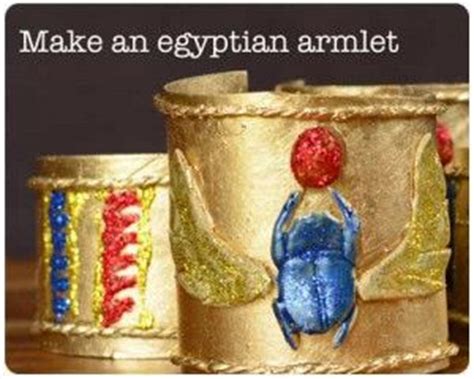 egyptian armlet ancient egyptian craft projects