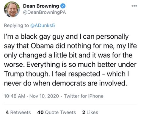 white conservative politician sends tweet claiming to be black gay