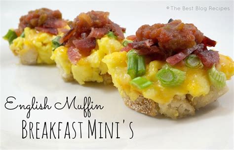 blog recipes english muffin breakfast minis