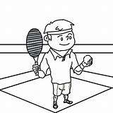 Coloring Pages Tennis Ping Pong Colouring Table Getcolorings sketch template