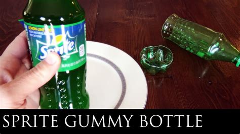 Sprite Soda Gummy Bottle Shape Fun And Sprite Soda Jello Dessert Youtube