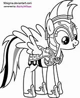 Winged Mlp Dash Alicorn sketch template