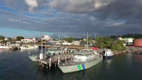 360° Aerial Harbour Tour Honiara Solomon Islands