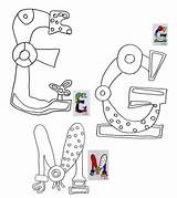 Otmar Zaubereinmaleins Alphabet Buchstaben Designblog sketch template