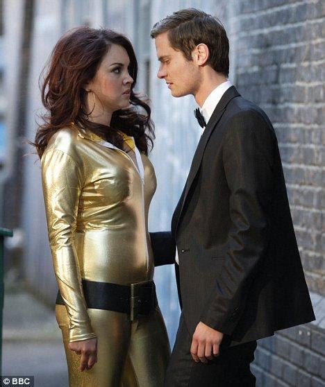 Eastenders Star Lacey Turner Turns Bond Girl In A Skintight Gold