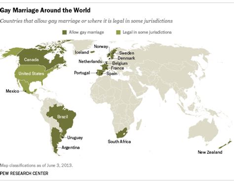 a global snapshot of same sex marriage pew research center