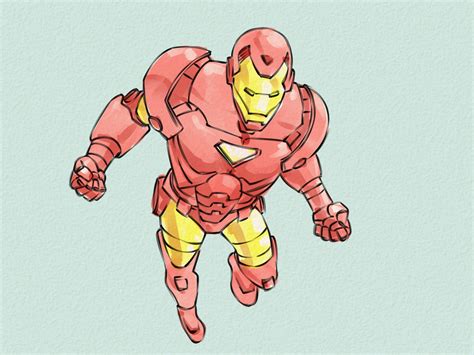 ways  draw iron man wikihow