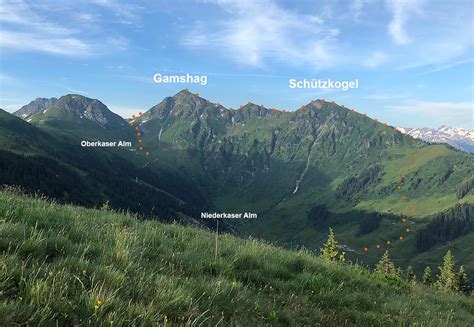 gamshag schuetzkogel bergtour