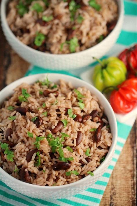 This Jamaican Rice And Peas Recipe Is An Authentic Recipe For A Popular