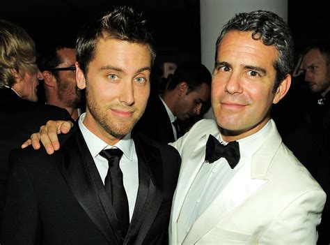 lance bass denies having sex with andy cohen e online