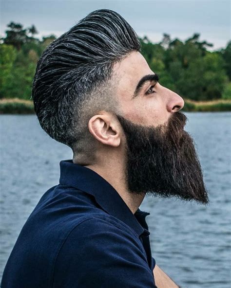 chin beard goatee beard beard fade buzz cut with beard short hair